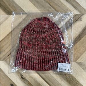 Honor the gift Red and Black Knit Beanie